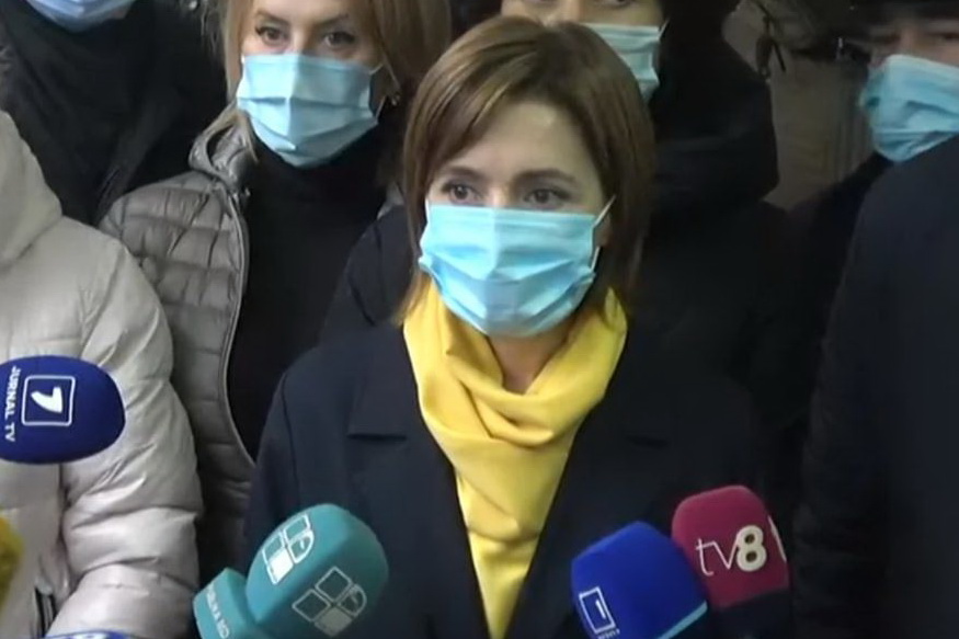 Санду проголосовала за «хорошее будущее страны для всех порядочных людей»