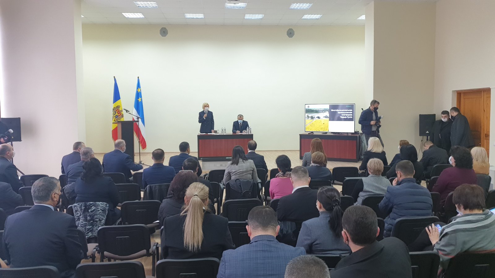 LIVE: Премьер и башкан открывают промышленную площадку в Чадыр-Лунге
