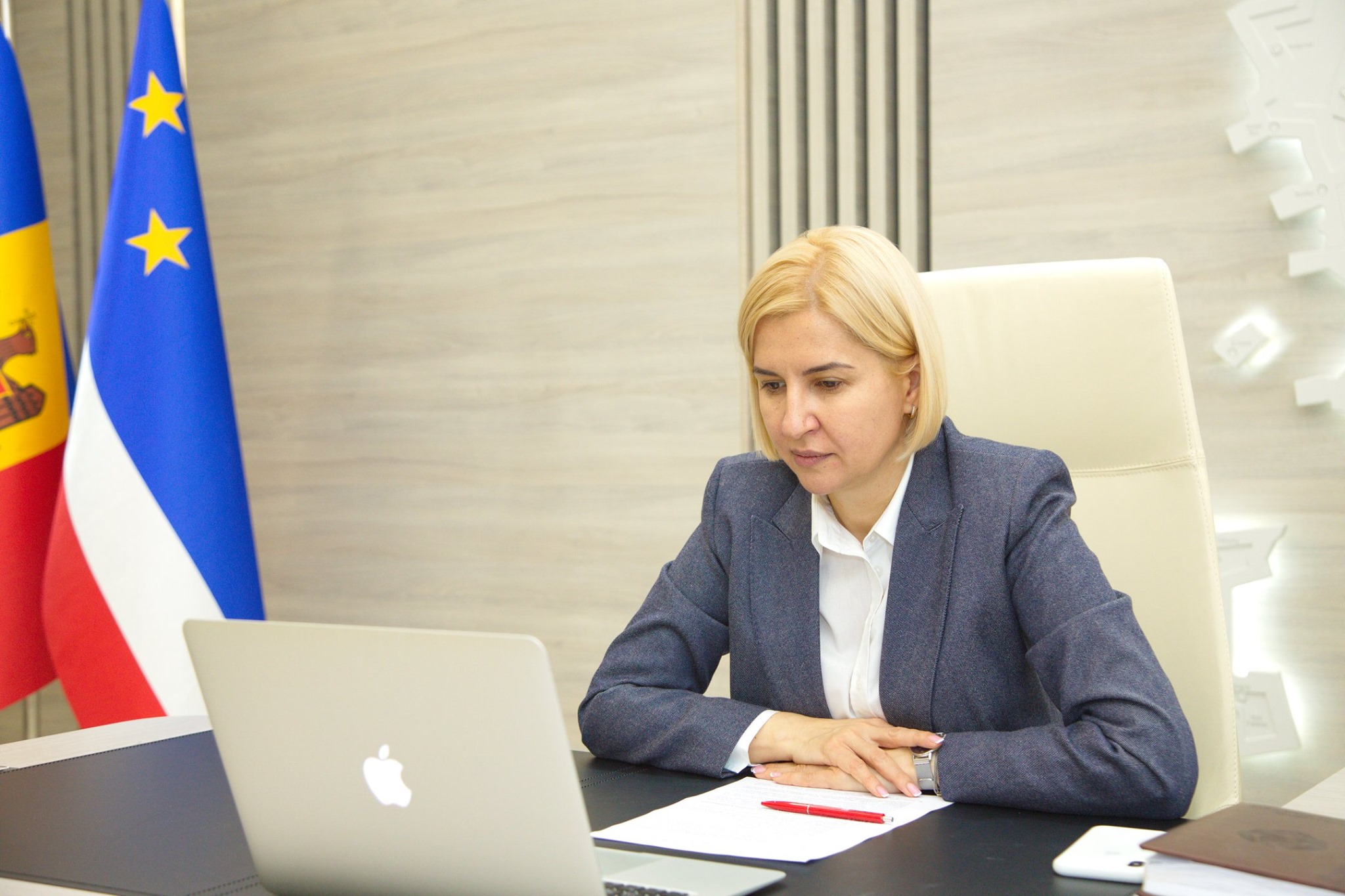 Башкан провела встречу с Послом Литвы в Республике Молдова