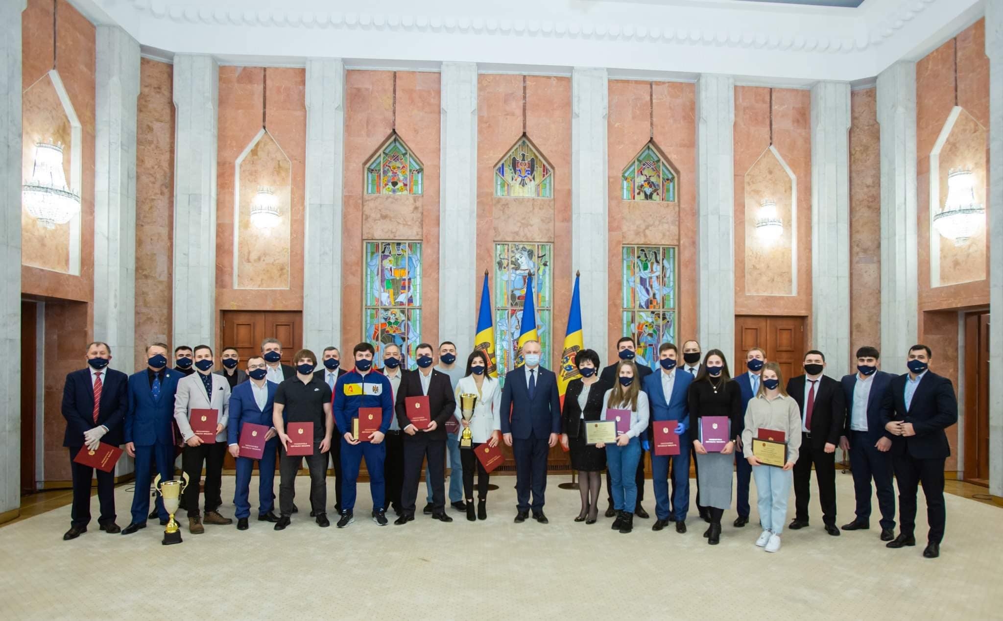 Спортсмены из Гагаузии удостоились государственных наград от руководства страны