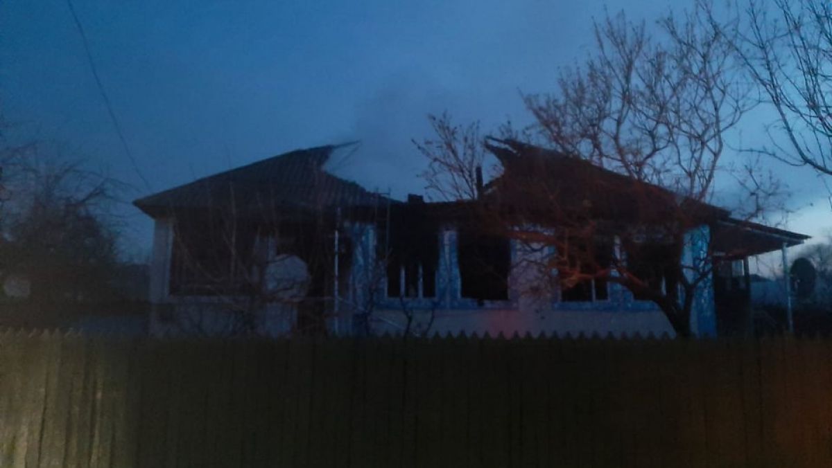 В Хынчештском районе сгорел дом пенсионера. На пепелище найдены неопознанные останки