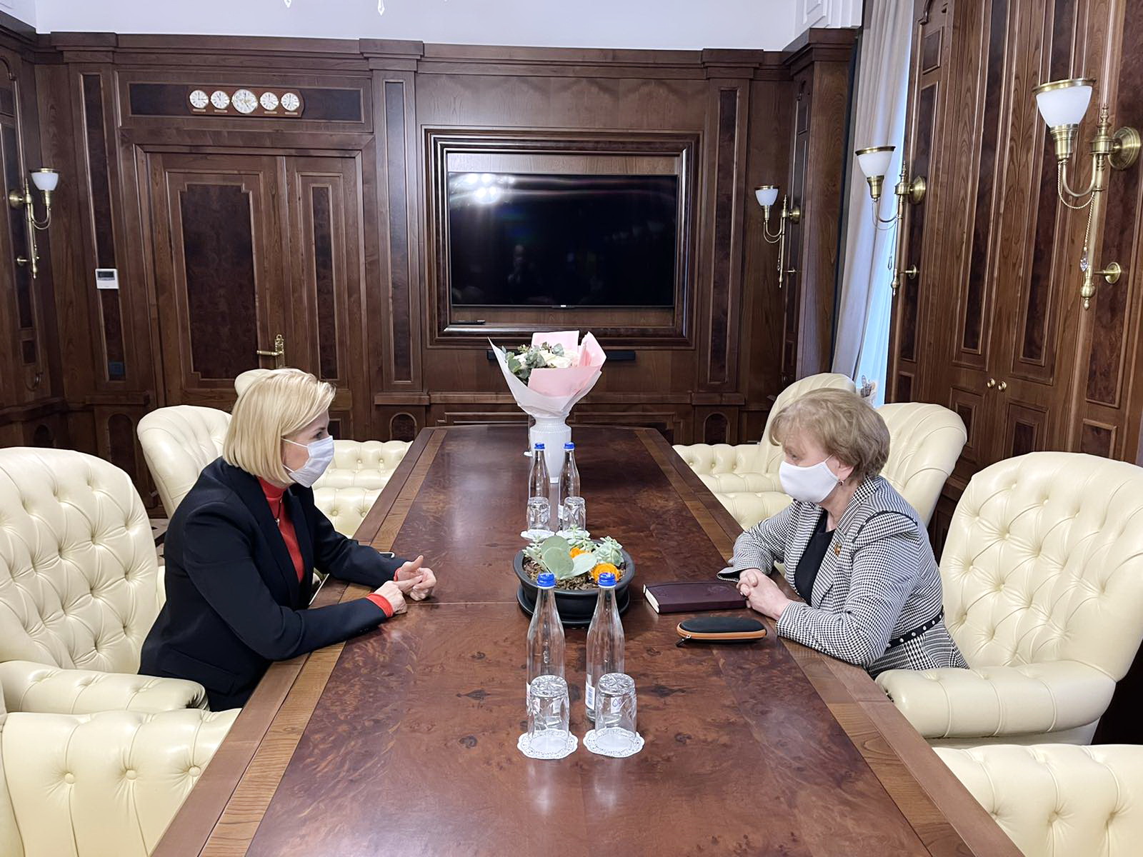 Башкан встретилась со спикером Парламента. О чем шла речь?