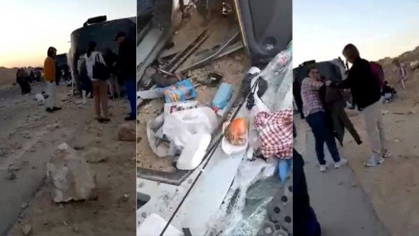 Автобус с туристами из Молдовы перевернулся в Египте