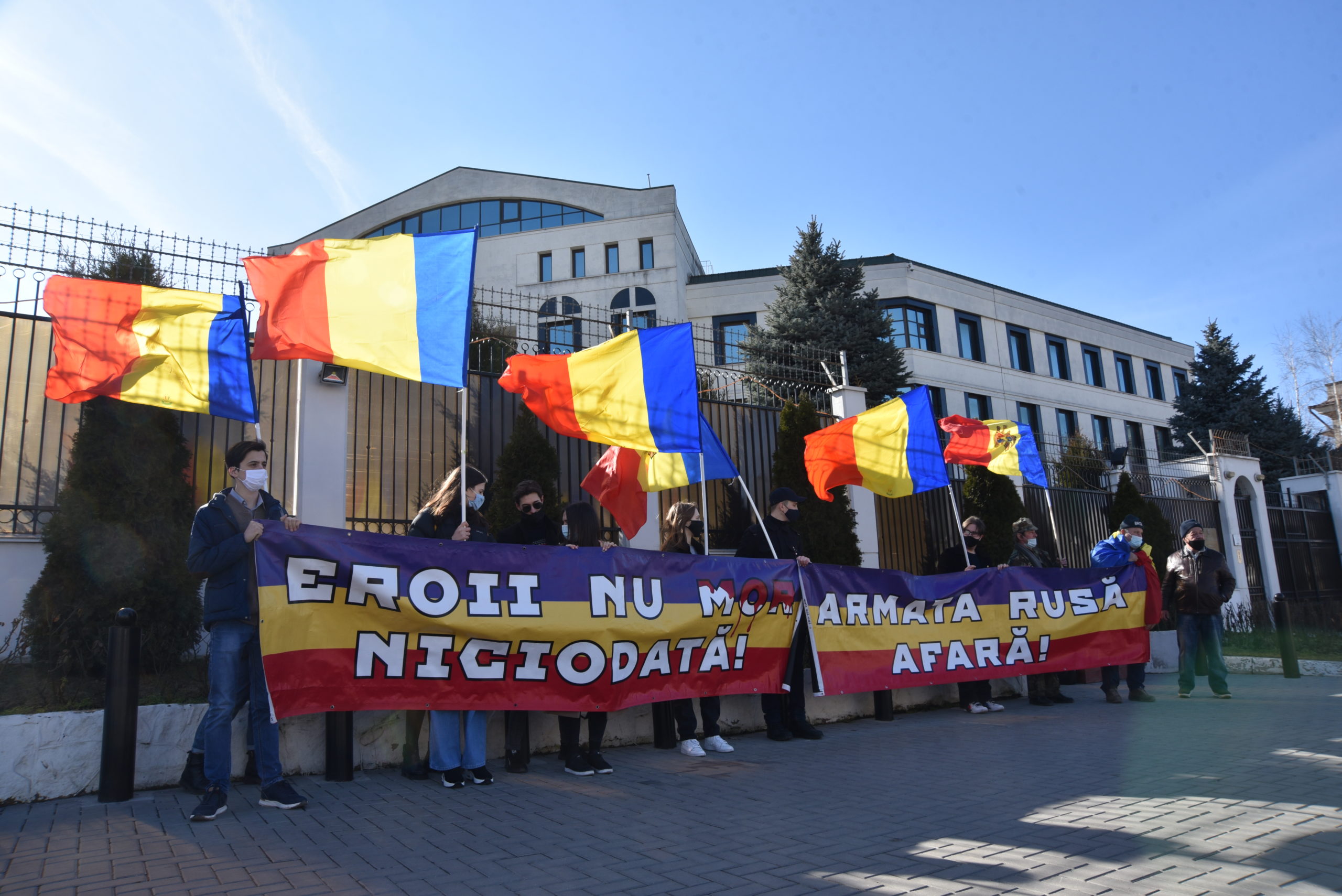 Акция протеста унионистов прошла у посольства России