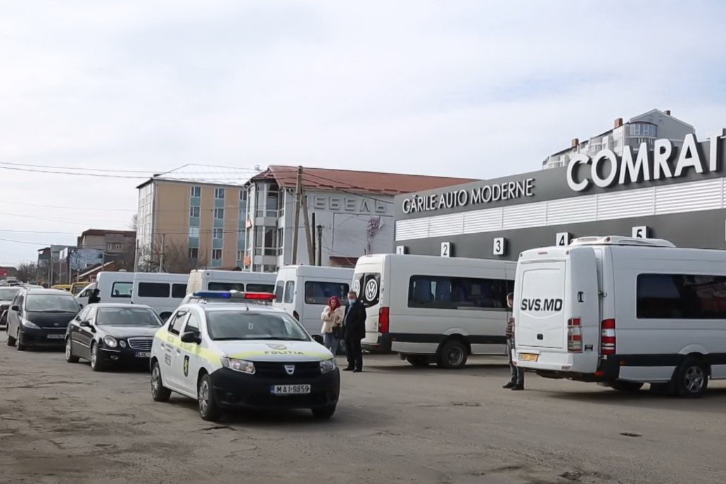 В Комрате действует красный код Covid-19. Что делает полиция?