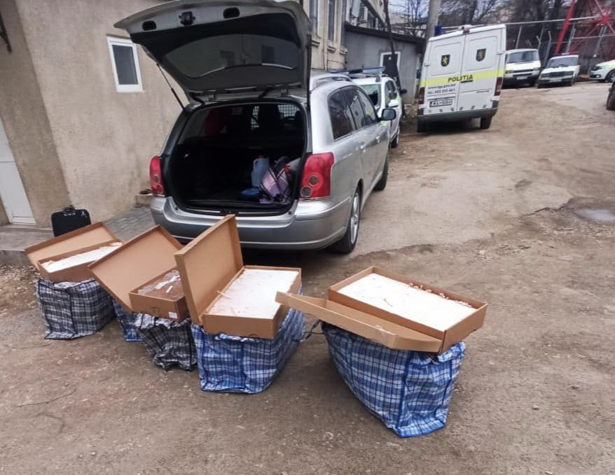 В Гагаузии задержали крупную партию контрабандных сигарет