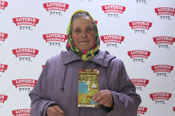 72-летняя пенсионерка из Бричан выиграла в лотерею полмиллиона леев