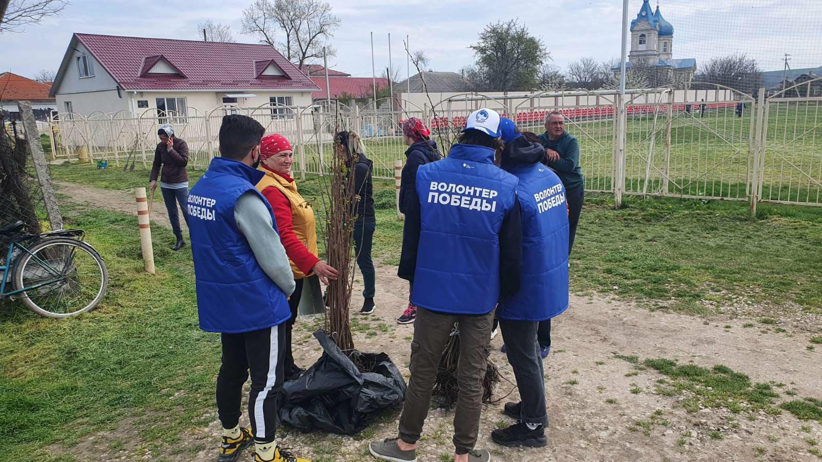 В Кирсово заложили «Сад памяти» в честь участников войны