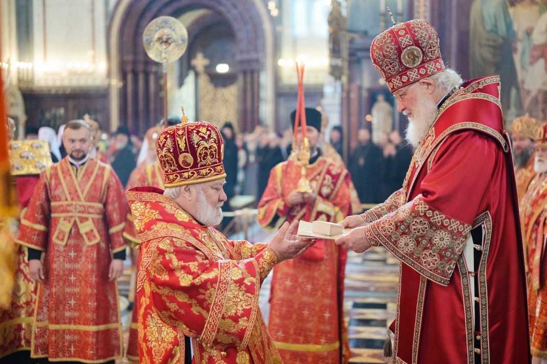 Патриарх Московский Кирилл возвел священника из Гагаузии в сан архиепископа