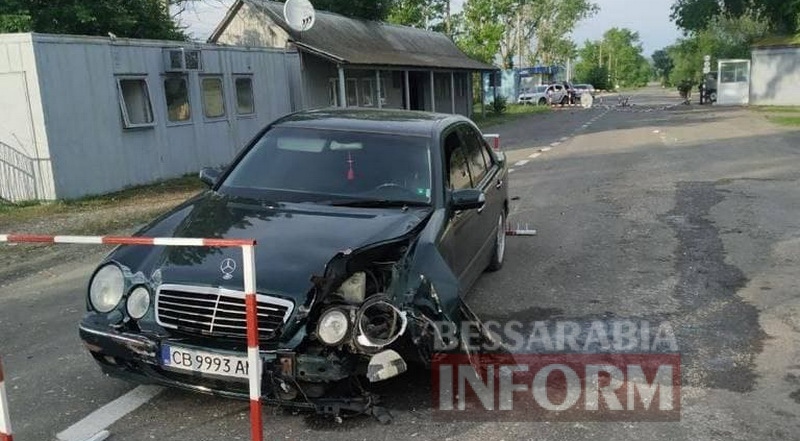 Инцидент на КПП Вулканешты-Виноградовка: украинский полицейский снес шлагбаум