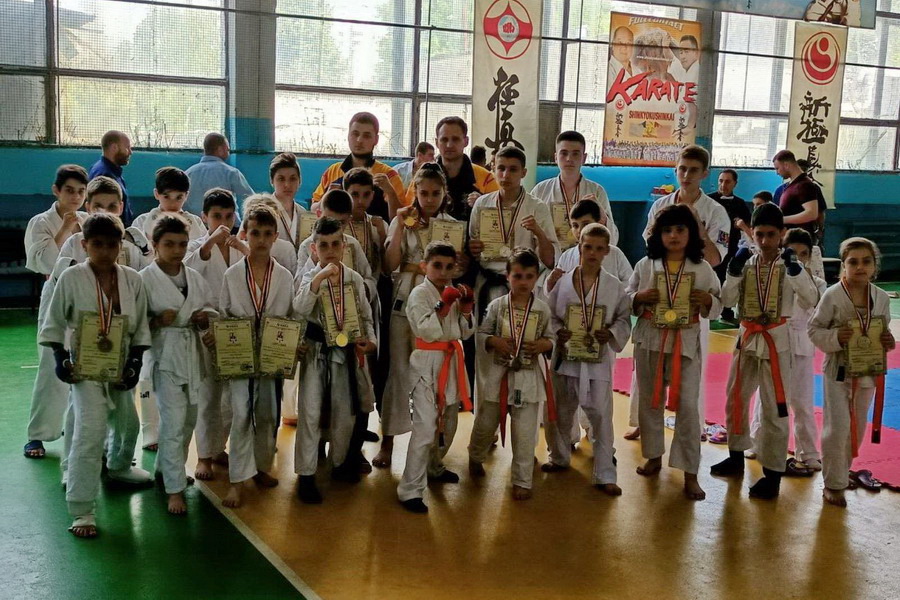 18 каратистов из Чадыр-Лунги стали призерами республиканских соревнований