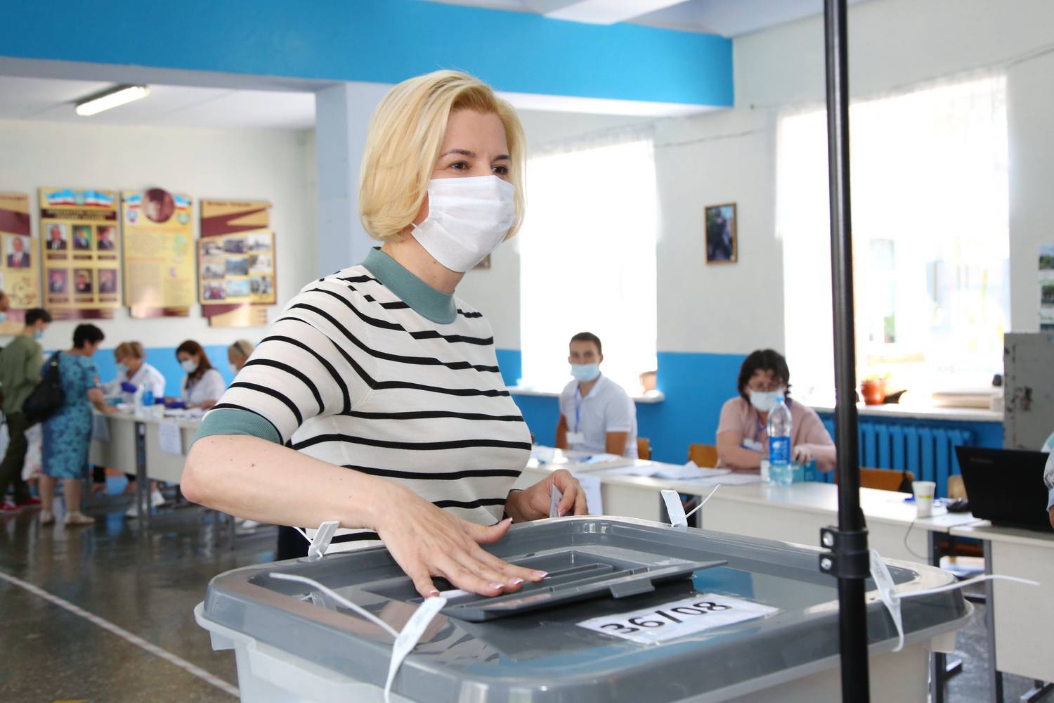 Ирина Влах проголосовала на выборах в парламент: «Нам нужен диалог и поиск компромисса»
