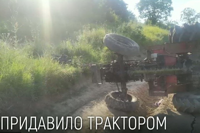 В Ниспоренском районе мужчину раздавил трактор