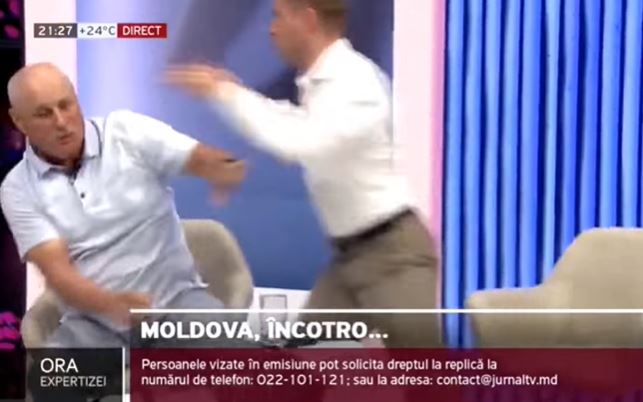 Телевизионные дебаты в Кишиневе переросли в драку: понадобилась помощь медиков