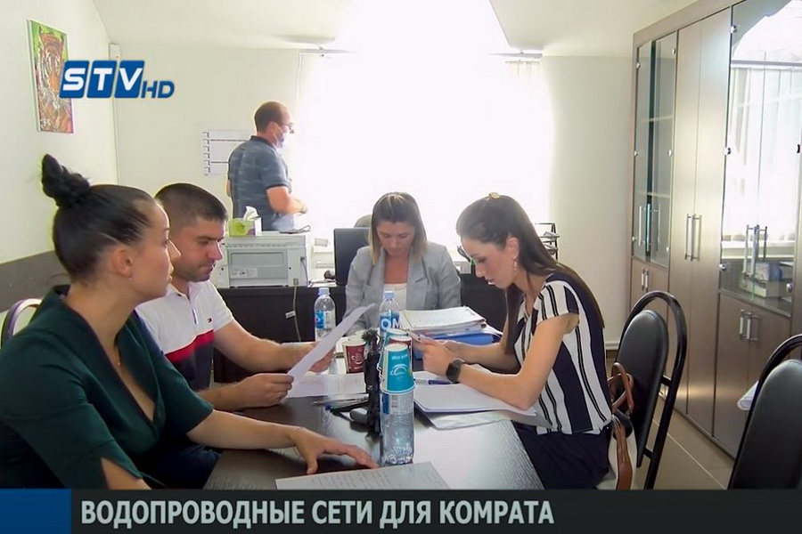 Новые водопровод и канализация появятся в Комрате