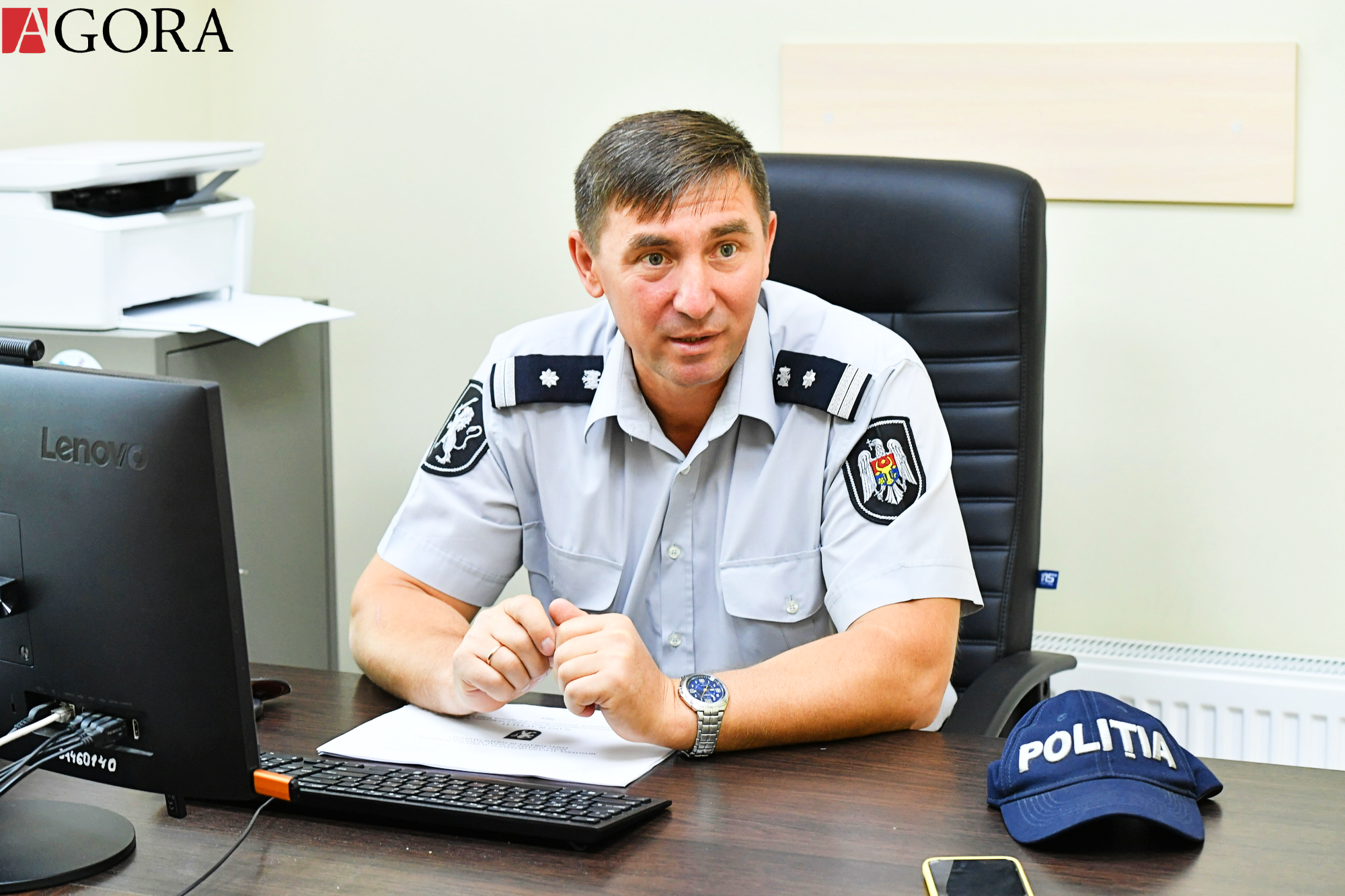 Комрат решил судьбу. Глава сектора полиции Костешт рассказал, как решил стать полицейским