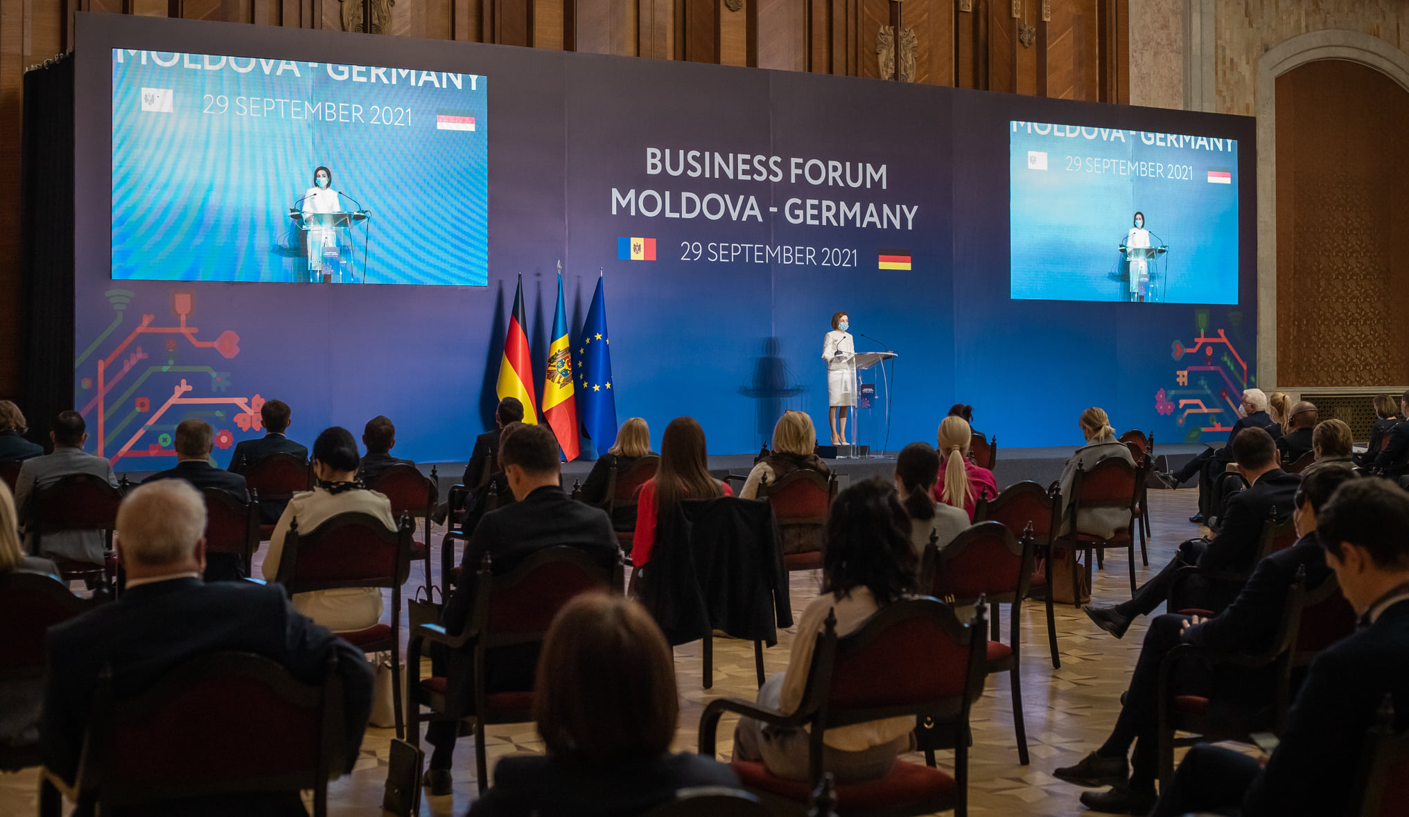 Бизнес-форум собрал в Кишиневе предпринимателей из Молдовы и Германии