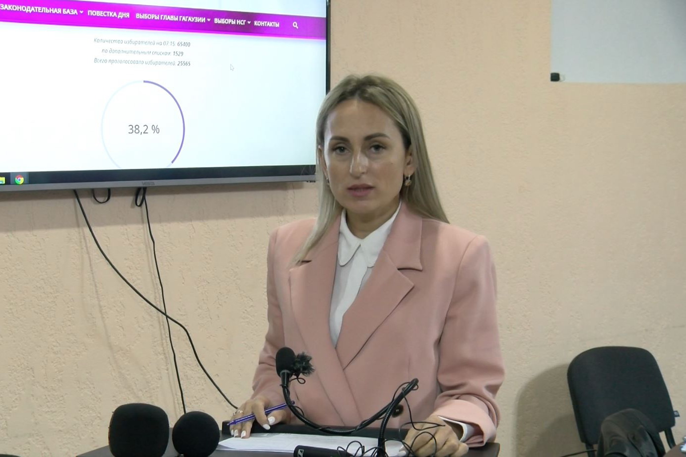 Предварительные результаты выборов НСГ подвел ЦИК Гагаузии