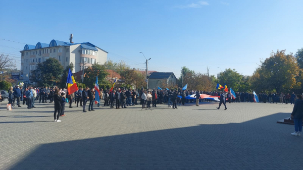 LIVE: Митинг в Комрате в поддержку Александра Стояногло