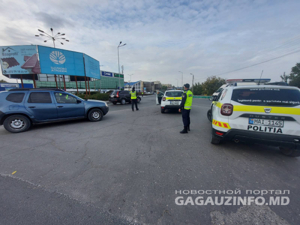 Спецоперация полиции в Гагаузии: за какое нарушение водители рискуют попасть в тюрьму