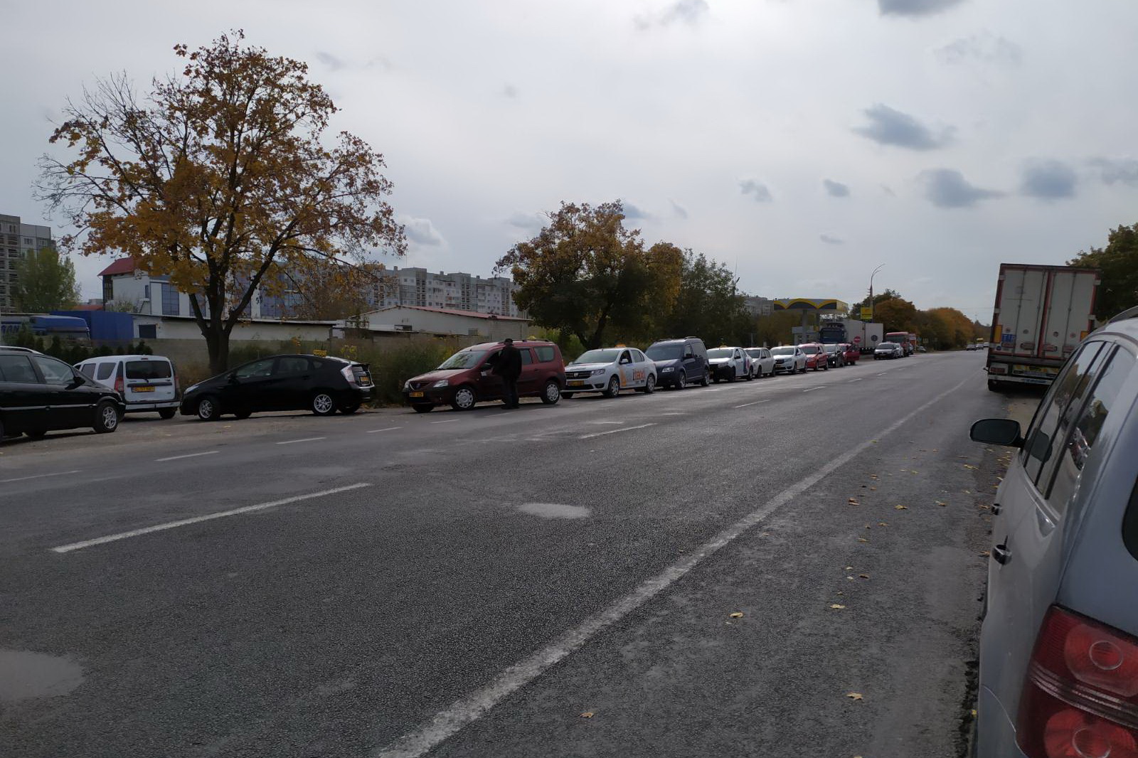 В Бельцах осталась только одна газовая заправка. Некоторые газозаправочные станции приостановили работу