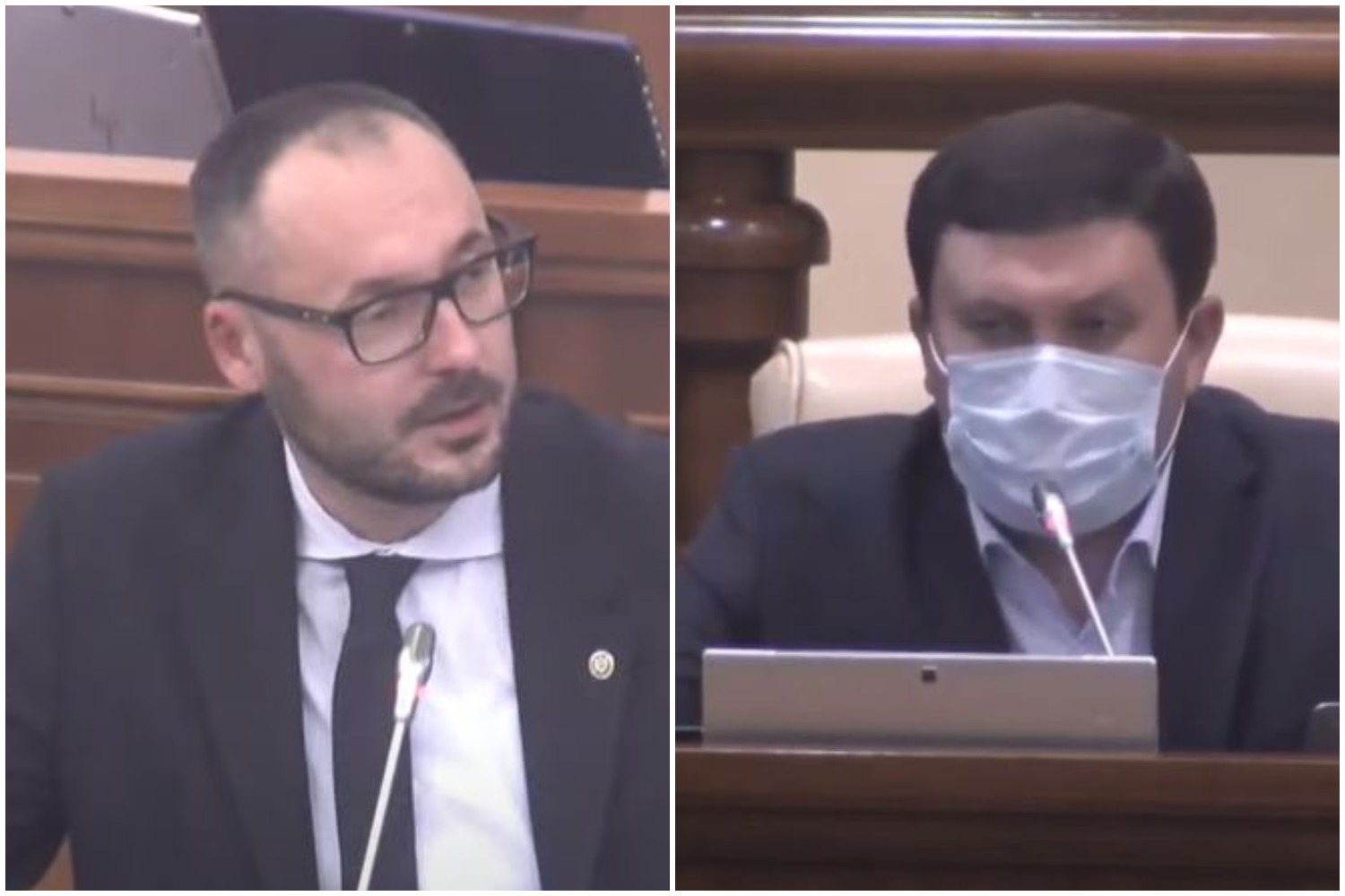 Министр юстиции пришел в парламент без маски. Но его не оштрафовали