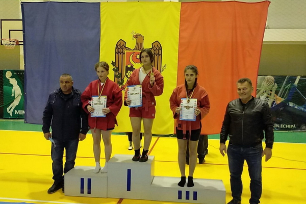 Чемпионат Молдовы по самбо: уроженка Комрата завоевала золото