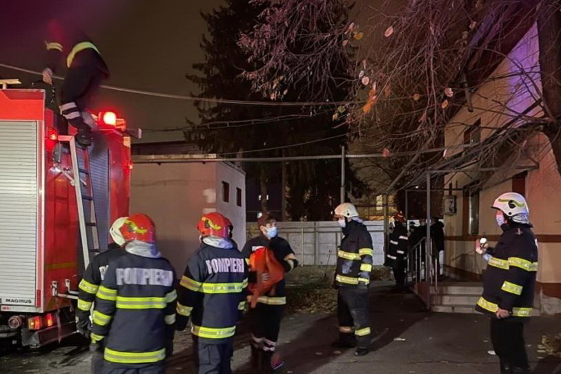 Пожар в ковид-больнице в Румынии: два пациента сгорели, пострадала медсестра
