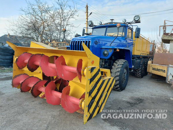 Чтобы зима не застала врасплох: гагаузские дорожники рассказали о подготовке к зиме