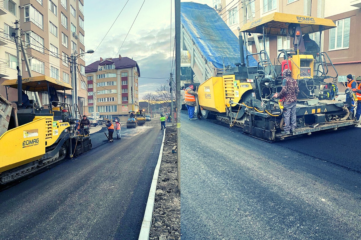 В Молдове построили первую дорогу из переработанного пластика