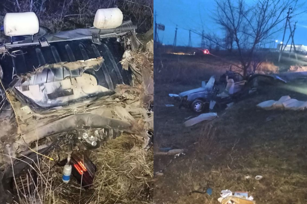 Трагическое ДТП в Фалештах: водитель погиб на месте
