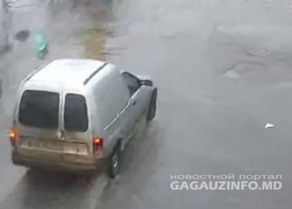 ДТП в центре Комрата, водитель скрылся