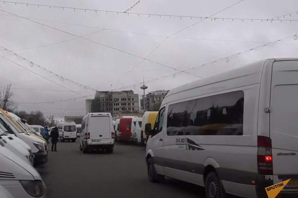 Гагаузские перевозчики поддержали протесты в Кишиневе