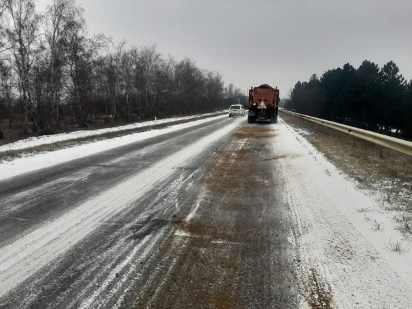 Предупреждение для водителей! На дорогах Молдовы скользко
