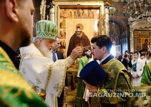 Уроженец Гагаузии возведен в сан патриаршего архидиакона