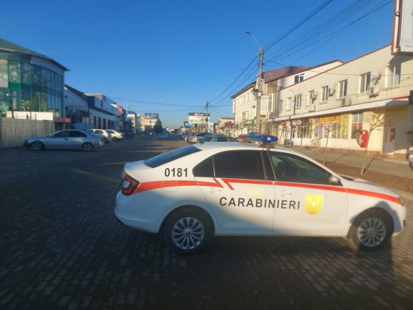 В Комрате ряд улиц перекрыт из-за сообщений о заложенных бомбах