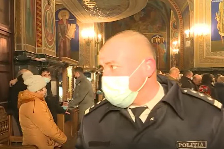 «Побойтесь Бога». Как прошли антиковидные проверки в кафедральном соборе Кишинева