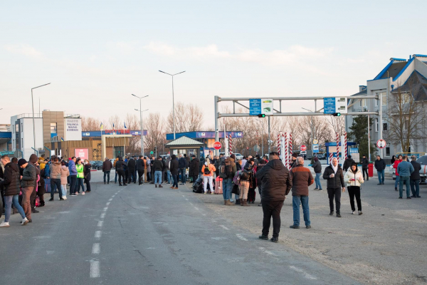 В Молдову из Украины прибыли около 30 тысяч человек