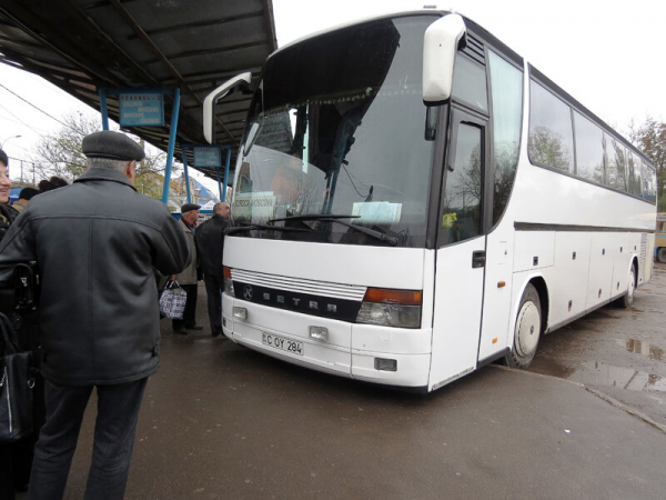Движение автобусов из Молдовы в Украину и Россию возобновилось