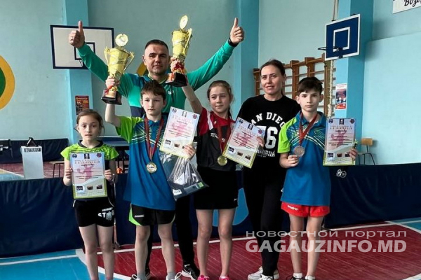 Призовые места на соревнованиях в Бендерах заняли теннисисты из Гагаузии