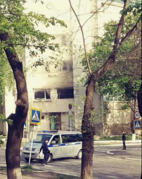 В Тирасполе обстреляли из гранатомета здание МГБ Приднестровья