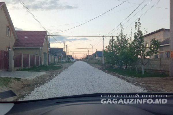 «Белый вариант» для нового микрорайона: власти Комрата продолжают строительство дорог