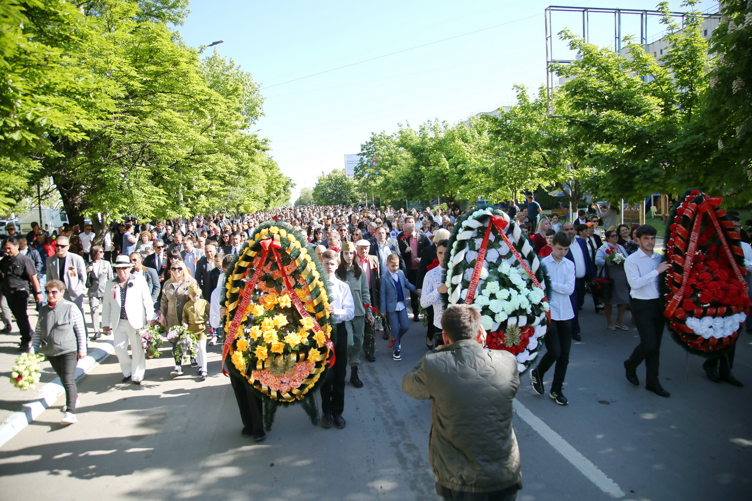 77 лет под мирным небом: в Комрате прошли торжества по случаю Дня Победы