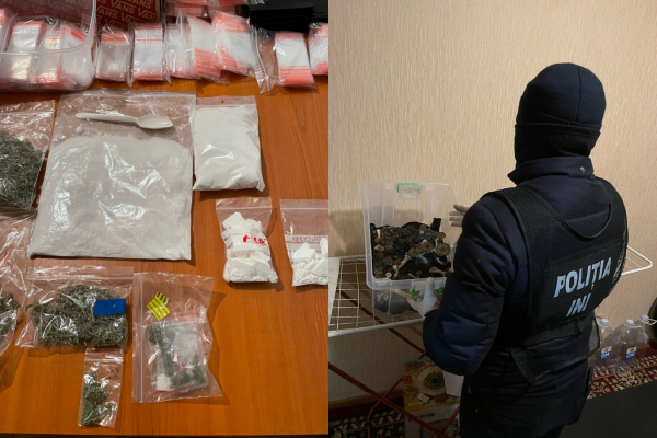 В Молдове изъяли наркотики на сумму 1 миллион леев. Задержаны четверо