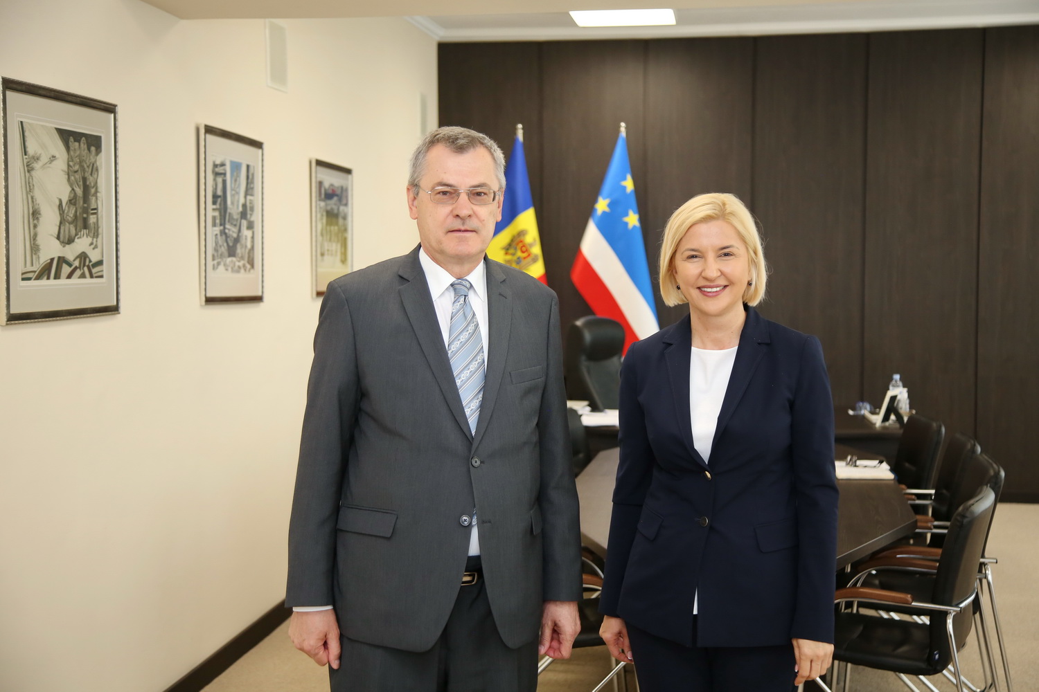 Глава Гагаузии встретилась с новым Послом Словакии. На повестке привлечение инвестиций