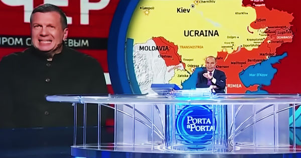 Соловьев на итальянском ТВ заявил, что Россия идет до Приднестровья