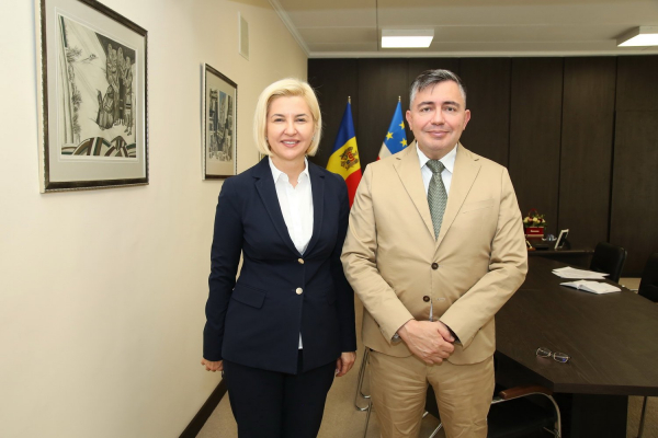 «Важно выстраивать диалог»: Ирина Влах встретилась с послом Италии в Молдове