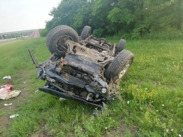 Жительница Одессы вылетела в кювет на комратской объездной