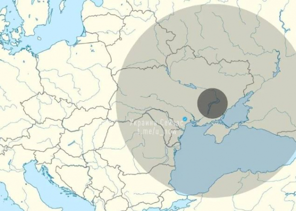 При катастрофе на Запорожской АЭС Молдова и часть Румынии окажутся в зоне отчуждения (карта)
