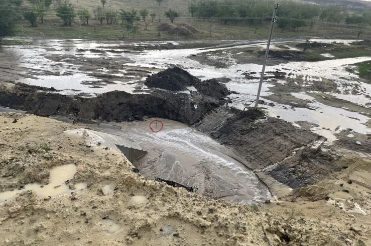 Участок газопровода повредили во время ремонта трассы Чумай – Джурджулешты